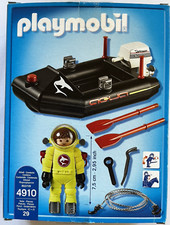 Playmobil City Action 4910 Kleinboot mit Tiefseetaucher - OVP - komplett - OOP