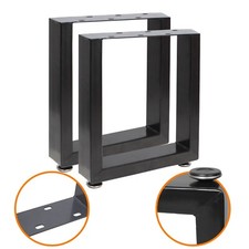 2x Tischgestell Tischkufen