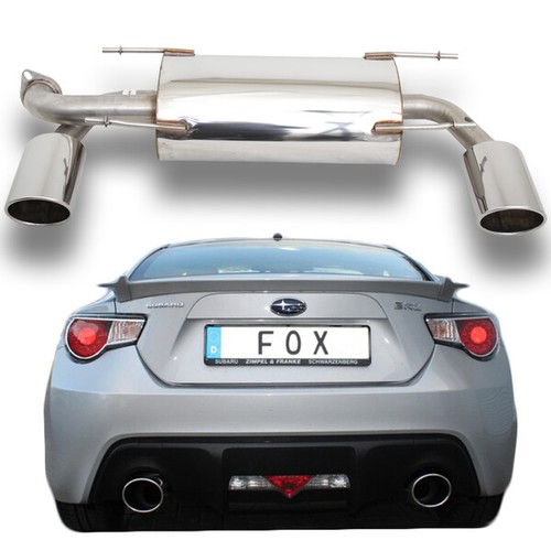 Fox sportauspuff duplex - fox,