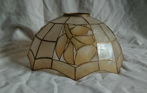 Vintage capiz muschel - vintage, leuchte