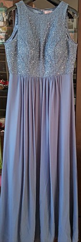 Abendkleid hellblau vera mont - abendkleid,