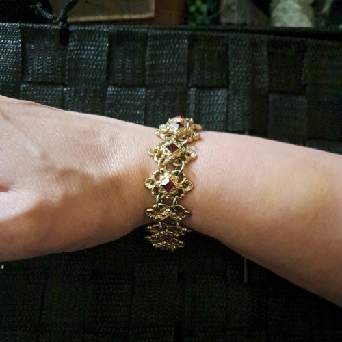 Vintage gliederarmband - vintage,