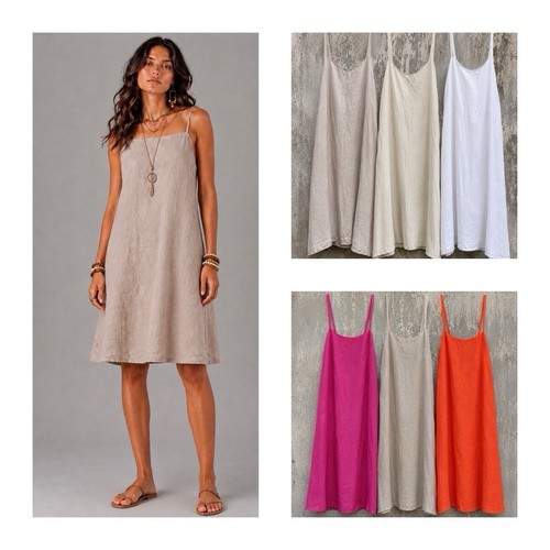 Damen leinenkleid 40 - 36,