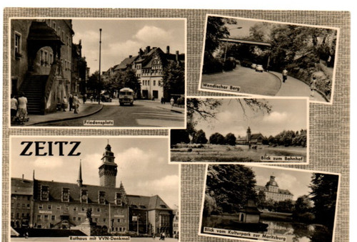 Ansichtskarte zeitz - ansichtskarte,