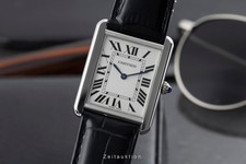 Cartier tank solo - solo, edelstahl