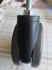 Geräte/Apperate Rollen für Hartböden 100mm mit Bremse u.Gewindestift M8