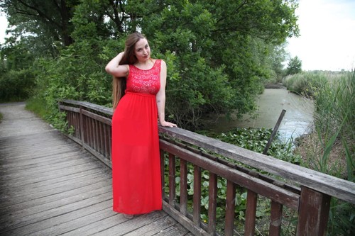 Ballkleid abschlusskleid rot - ballkleid,