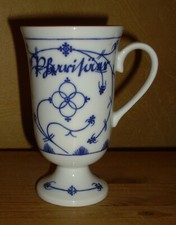 Walter Porzellan, 1 Pharisäer Becher, Indisch Blau