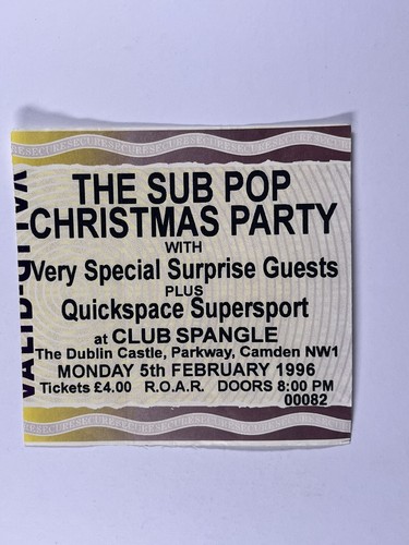 The sub pop christmas party - the,