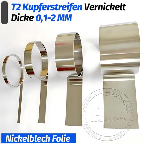 Kupfer vernickelt blech - t2,