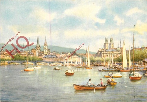 Ansichtskarte zürich - -,