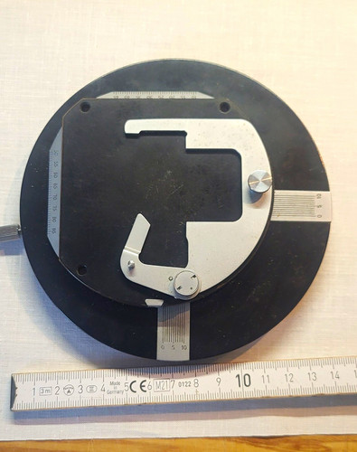 Carl zeiss pol drehtisch rund - carl,