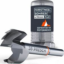 Presch Forstnerbohrer Ø 35mm - Extrem scharfer, langlebiger Astlochbohrer