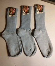 3 Paar Blaue Wollsocken Große
