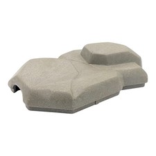 Playmobil Flachfelsen grau 8cm