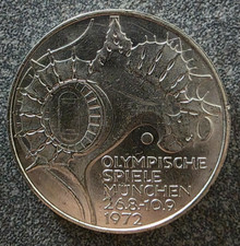 10 DM Silber Gedenkmünze