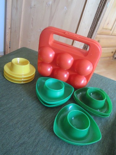 Buntes vintage set 70er jahre - buntes,