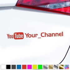Username YouTube 2 Aufkleber
