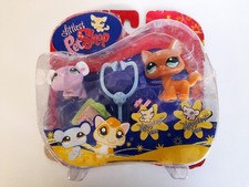 Littlest Pet Shop #1100 Katze #1101 Maus NEU LPS Vintage Hasbro
