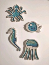 4 Meerestiere Getöpfert