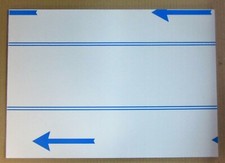 Alu-Verbundplatte 3mm weiß Zuschnitt DIN A3 420 x 297mm Werbeschild Firmenschild