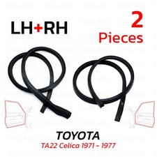 Pair Weatherstrip Door Rubber
