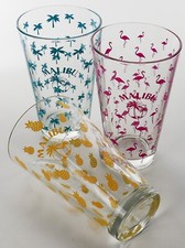 Malibu 3er Set Gläser Likör