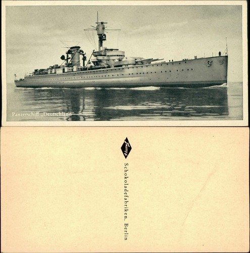 Ansichtskarte panzerschiff - ,