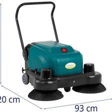 Kehrsaugmaschine Akku Ulsonix ULX-12100S - Neuwertig nur 1 Betriebsstunde 