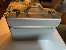 Alumaxx Aktenkoffer Aluminium abschließbar Umhängegurt Koffer Box wie Dermata