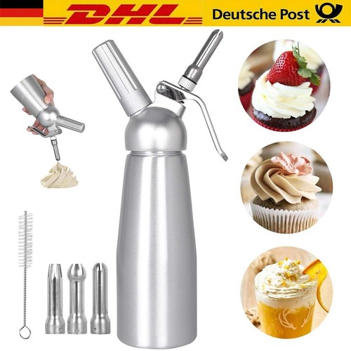 Edelstahl sahnespender 500ml - sahnespender,