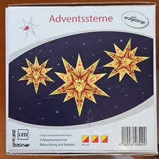 Marienberger Adventssterne 3er