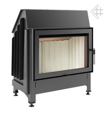 Kamineinsatz kratki ZIBI 11 kW Heizeinsatz 2. BImSchV Kaminkassette modern