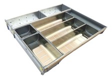 Portaposate Inox 450 mm Blum