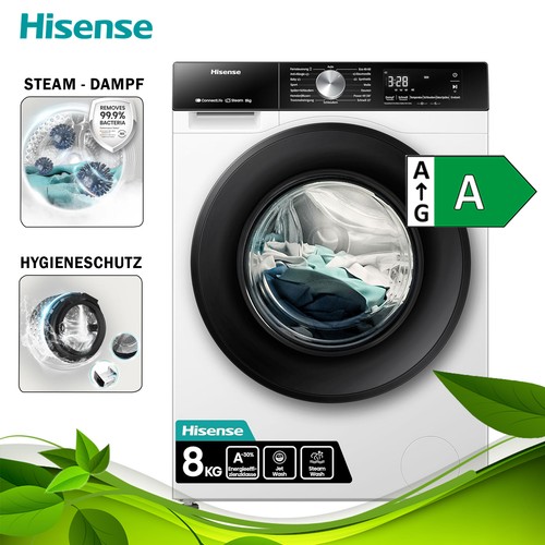 Hisense waschmaschine 8kg - waschmaschine,