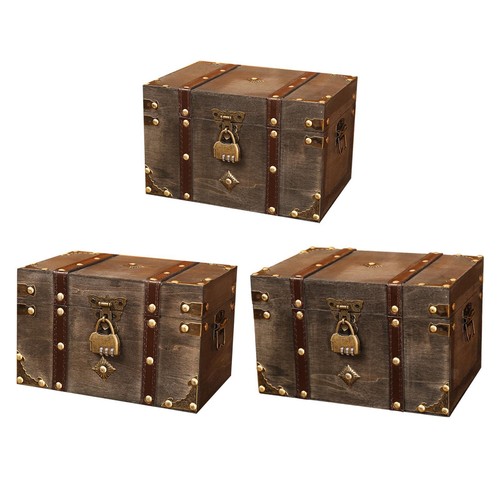 Vintage holz aufbewahrungsbox - vintage,