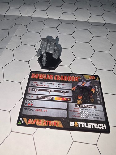 Battletech howler - battletech, (baboon)