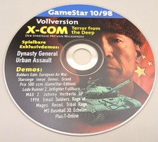 X-COM Terror from the Deep / GameStar Disc 1/2000 - Retro PC Spiel / Heft CD ✅