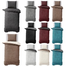 Winter Plüsch Bettwäsche