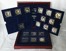 18x Silber Gedenkmünzen olympische Spiele Vancouver 2010 - PP