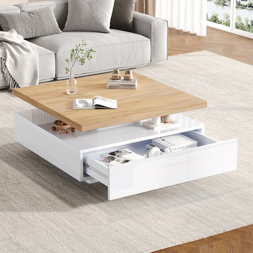 Couchtisch 70x70x36cm drehbar