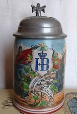 Bierkrug antik 1/2 ltr