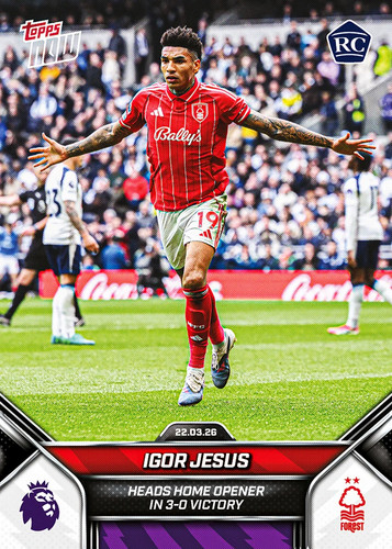 Topps now premier league 26 - topps,