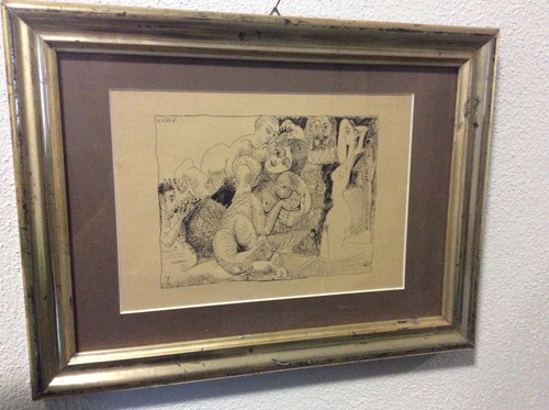 Lithographie pablo picasso - pablo,