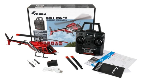 Bell 206 heli - rc,