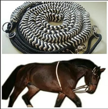 Longierhilfe - das ORIGINAL - 4 Größen - Baumwolle - Longierleine - ohne Klammer