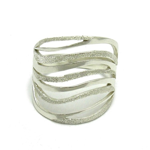 Sterling silber ring - silber,