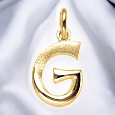 Anhänger buchstabe 375 - buchstabe, g