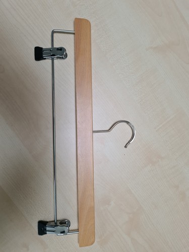 Hosenbügel klemmbügel holz - hosenbügel,