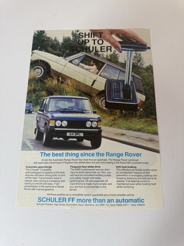 Original classic range - range, rover